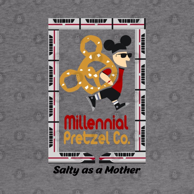 The Millennial Pretzel Company by DeepDiveThreads